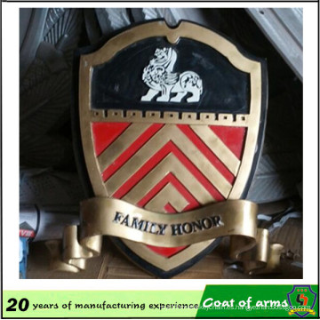 Shield Shape Family Crest Family Emblem para su diseño